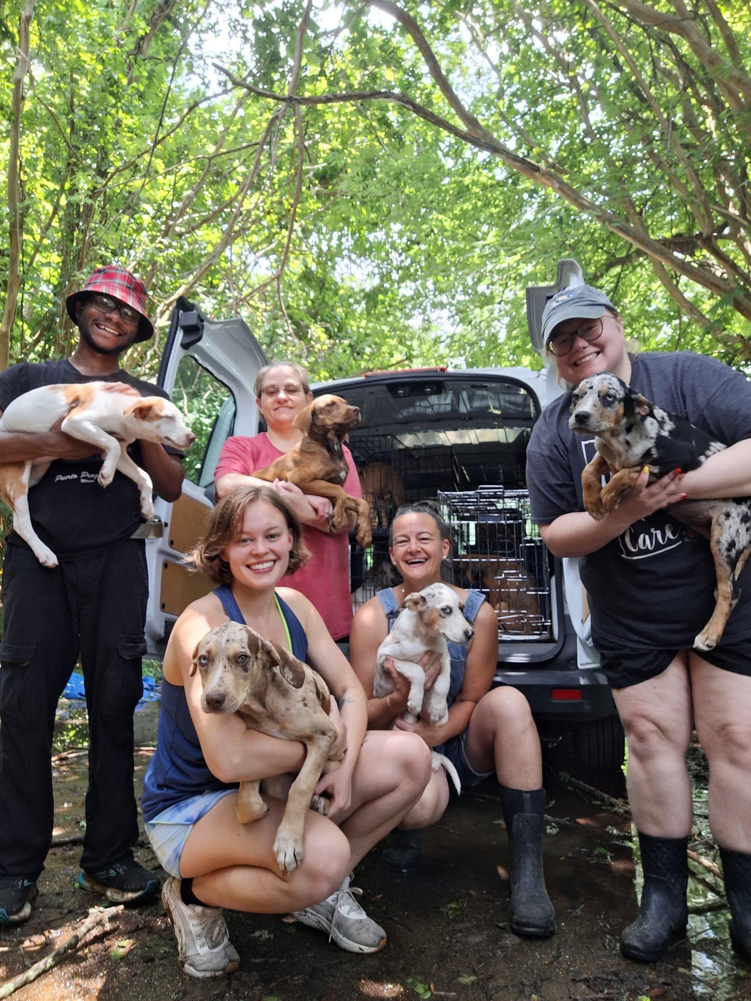 FAUNA volunteers and animals throughout the organization's history
